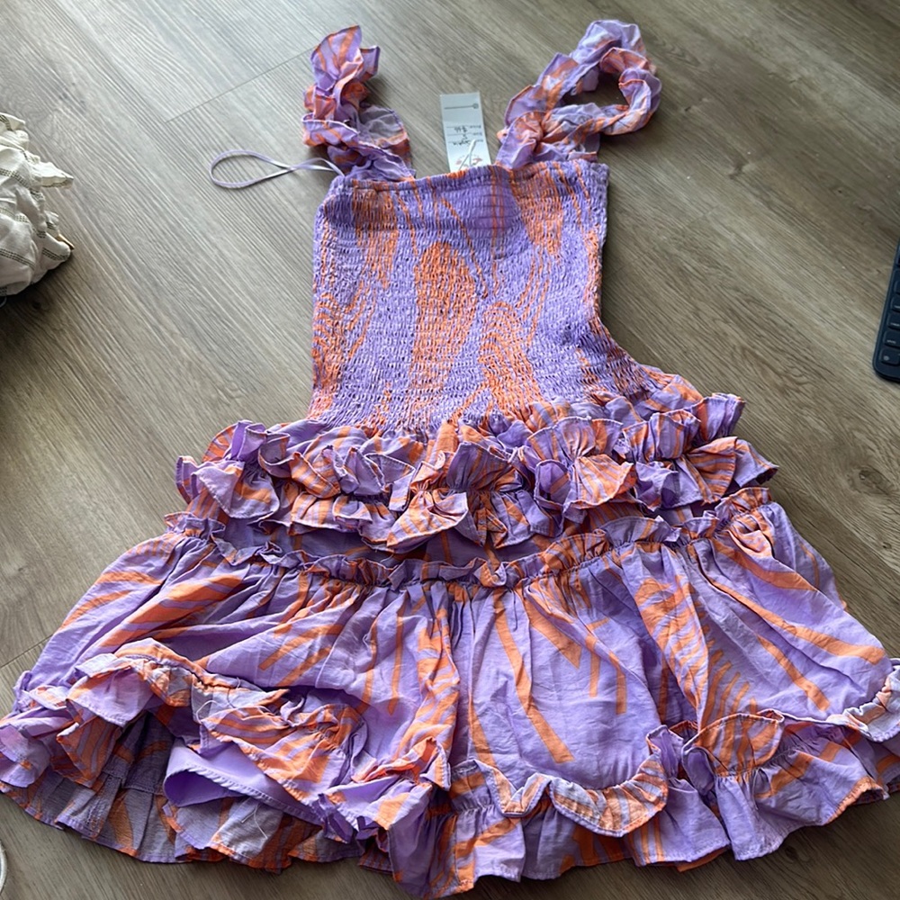 Summer ruffle dress Luxxel